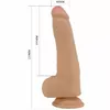 Dildo pretty love Draco Realistic Flesh 23 cm Photo 5