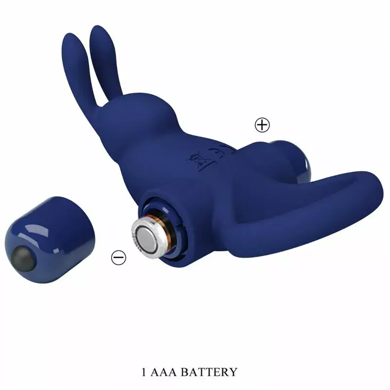 Насадка на пенис PRETTY LOVE JIRO RABBIT RING Photo 8