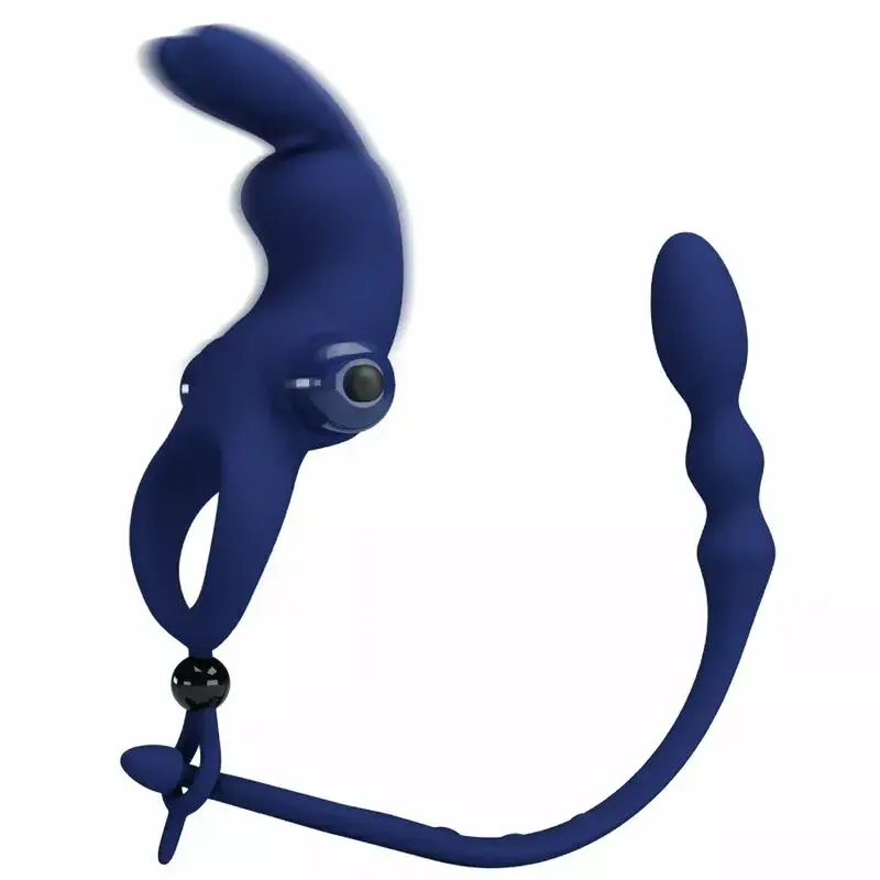 Penis Attachment Pretty Love AYAD Rabbit Vibrator Ring Photo 3