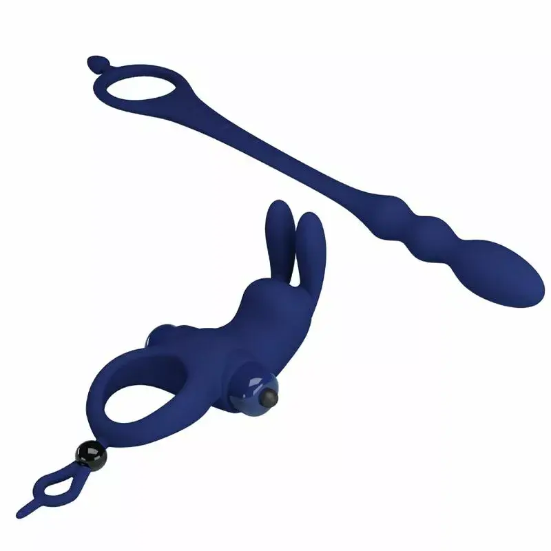 Penis Attachment Pretty Love AYAD Rabbit Vibrator Ring Photo 6