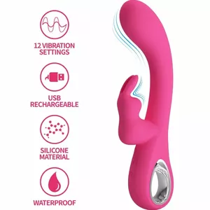 Vibrator Pretty Love Silicone Pink