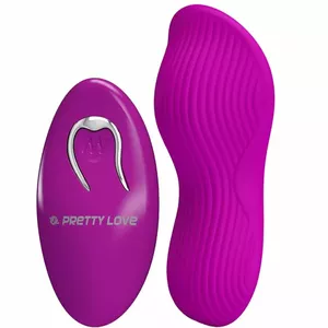 Clitoral Lay-On Stimulator, Pretty Love Romario — Remote Control, Pink