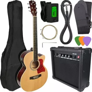 Electroacoustic guitar V-tone EAG SET NT with amplifier