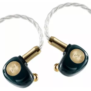 In-ear Queen of Audio Gimlet — IEM ar LCP dinamikas draiveri, smaragdzili