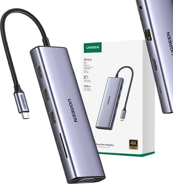 Ugreen Revodok 10-in-1 USB-C Hub UGREEN