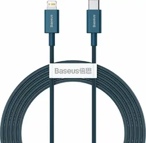 Baseus USB-C to Lightning Cable 2m Blue