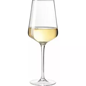 White wine glass set LEONARDO Puccini 560 ml — 6 pcs, 24 cm height, 6 cm bowl diameter