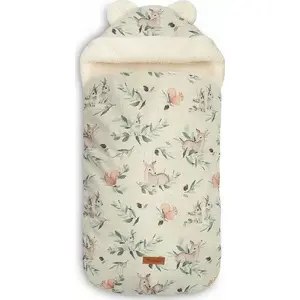 Конверт‑спальник для автокресла и коляски Sensillo Vintage Deer — универсальный детский пуховик
