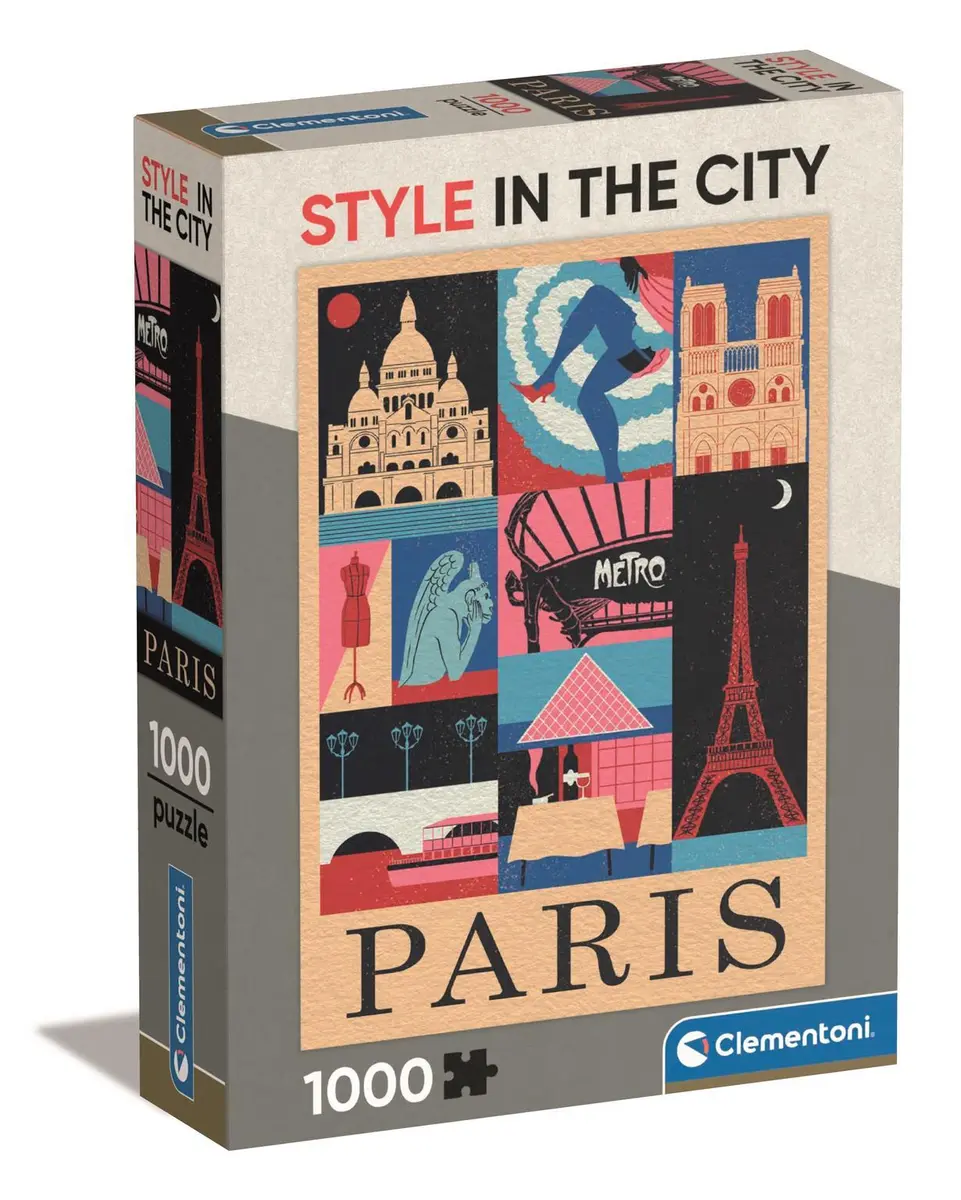 Clementoni Compact Paris 39843 puzle ar