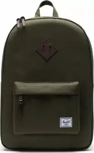 Ikdienas mugursoma Herschel Heritage — zaļa, 31,1 × 14 × 45,7 cm