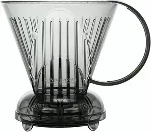 Clever Dripper L 500 ml kafijas filtru aparāts, caurspīdīgi pelēks, komplektā 100 papīra filtri