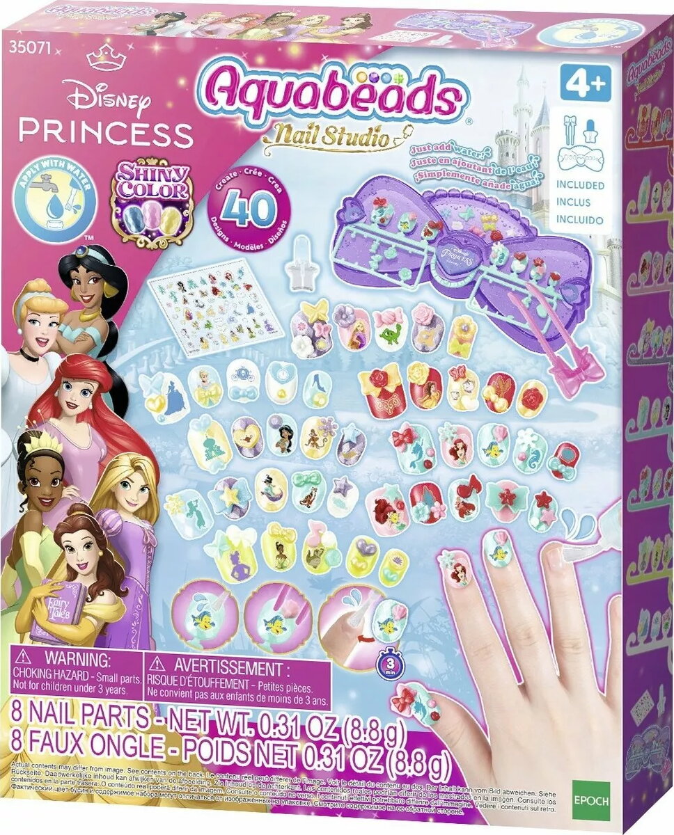 Nail Studio komplekts Epoch Aquabeads Disney