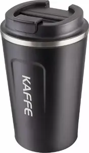 Termokrūze LAMART LT 4068 350 ml — izolēta ceļojumu krūze, nerūsējošā tērauda iekšpuse