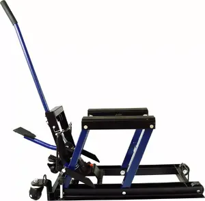 Hydraulic Motorcycle/ATV Lift GEKO 02180 — 130–430 mm lift range, 680 kg capacity