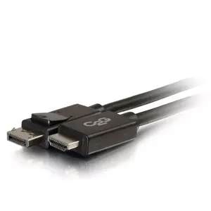 C2G 3m DisplayPort vīriešu uz HDMI vīriešu adaptera kabelis melns
