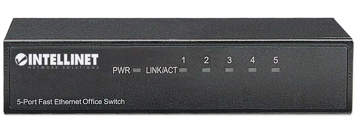 INTELLINET 5-Port Fast Ethernet Office Switch Photo 3