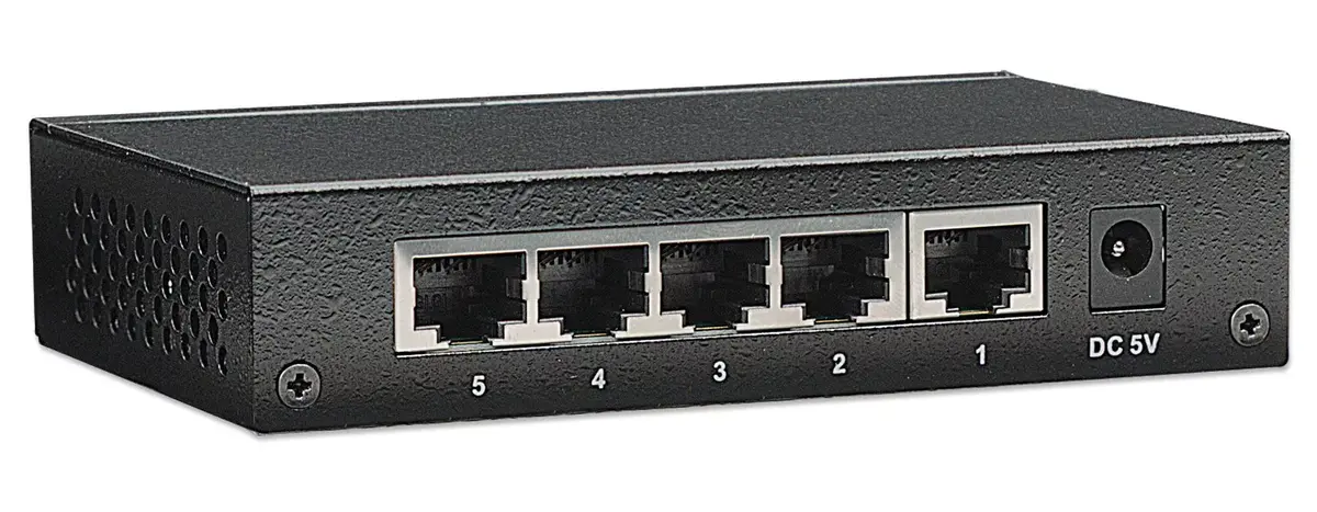 INTELLINET 5-Port Fast Ethernet Office Switch Photo 5
