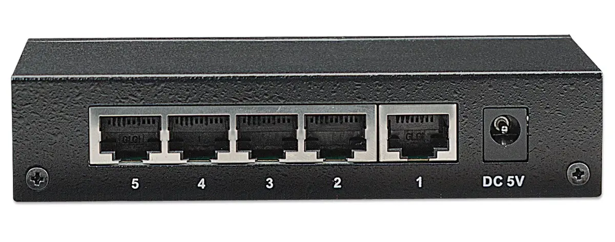 INTELLINET 5-Port Fast Ethernet Office Switch Photo 6