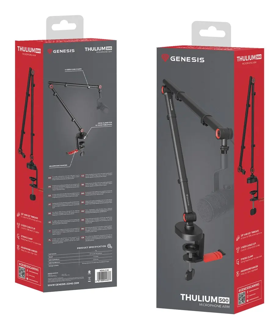 Genesis Thulium 500 Boom Microphone Stand Photo 10