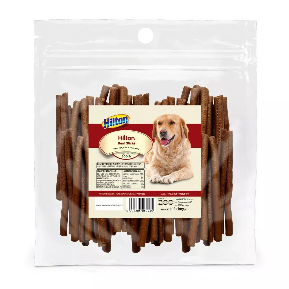 Suņu kārumi Hilton Soft Beef Sticks