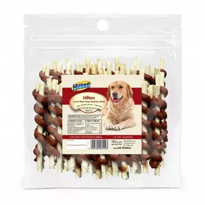 Dog treat sticks Hilton Beef & Lamb 500 g — meaty training snacks with 40% protein, 2.5% fat