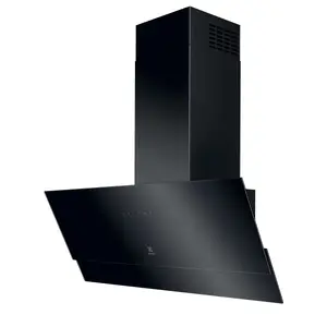 Electrolux LFV629K Series 600 Wall-mounted Cooker Hood 90 cm Black 575 m³/h Hob2Hood LED