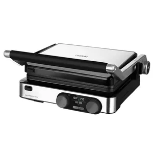 Cecotec 03099 kontaktgrils 2000 W melns nerūsējošais tērauds taisnstūra