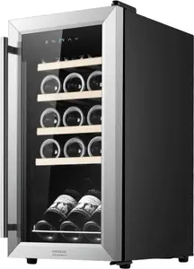 Wine cooler CECOTEC GrandSommelier 1550 Inox compressor, capacity 121 bottles