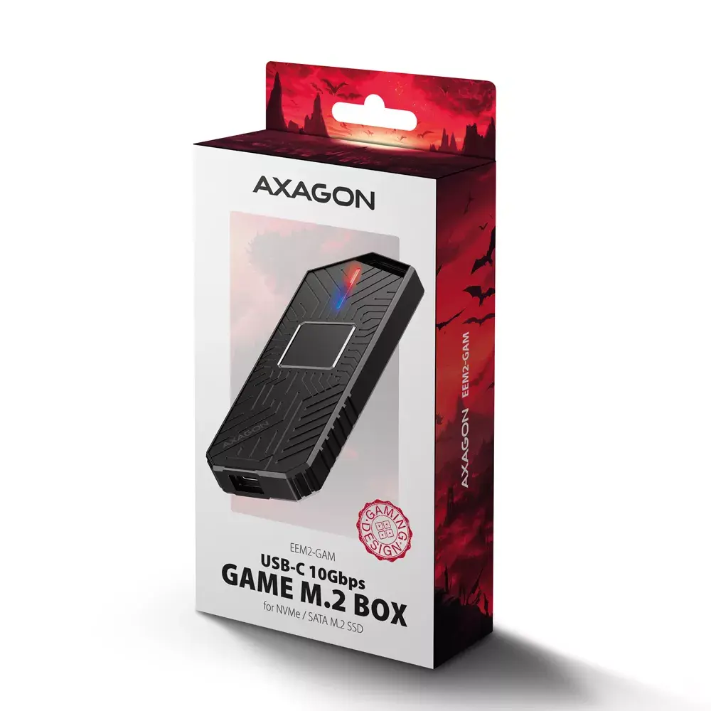 SSD korpuss Axagon EEM2-GAM Photo 12