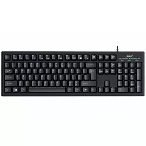 Wired USB Keyboard Genius KB-100 with CZ-SK Layout, Black