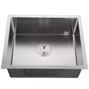 Sink AB NT 540×440×200 mm satin finish with siphon, model 9134498