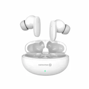 TWS austiņas SWISSTEN SONIC 54400210 Bluetooth True Wireless Stereo, ausī ievietojamas, ar uzlādes kastīti