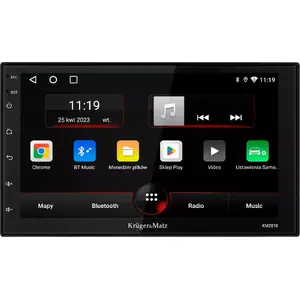 Car radio kruger & matz KM2010 7" touchscreen with Bluetooth and Wi‑Fi