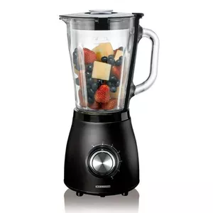 Smoothie blender Melissa 16180133 — 1.5 L glass jug, 5 speeds + pulse, stainless steel blades