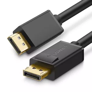 DisplayPort cable UGREEN 10244 — DisplayPort to DisplayPort, 1 m, black