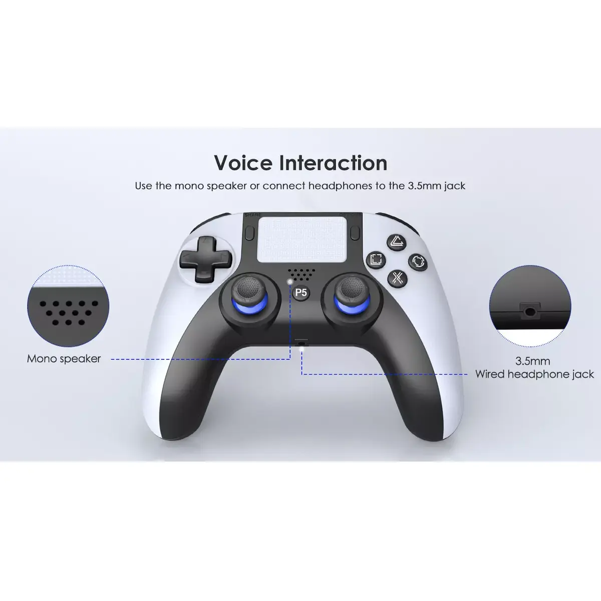 GameBox P5 беспроводной контроллер PS5 Photo 7