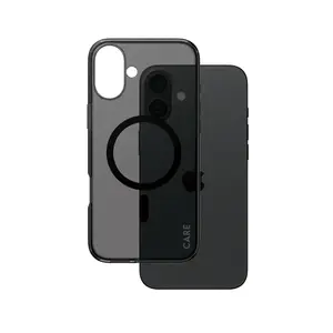 Cover PanzerGlass CARE by Flagship Case Smokey Urban Combat Black MagSafe iPhone 16 Plus