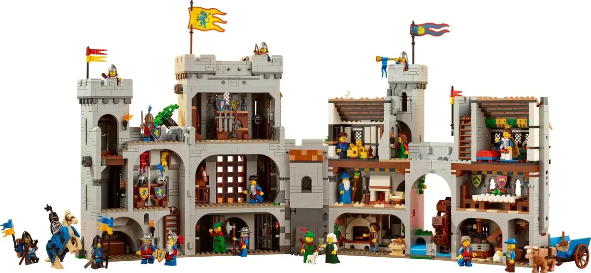 LEGO ICONS 10305 Lion Knights' Castle — 4 500 деталей Photo 5