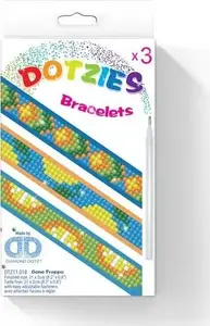 Diamond Dotz bracelet Gone troppo — diamentowa mozaika kit DTZ11018 (bracelet craft set)