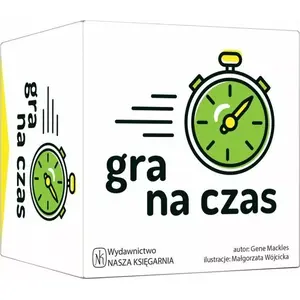 Galda spēle Nasza Księgarnia Gra na czas — ģimenes ballīšu spēle no nasza księgarnia
