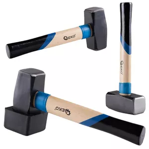 Hammer GEKO G72292 rubber-coated head, 2000 g, steel shaft