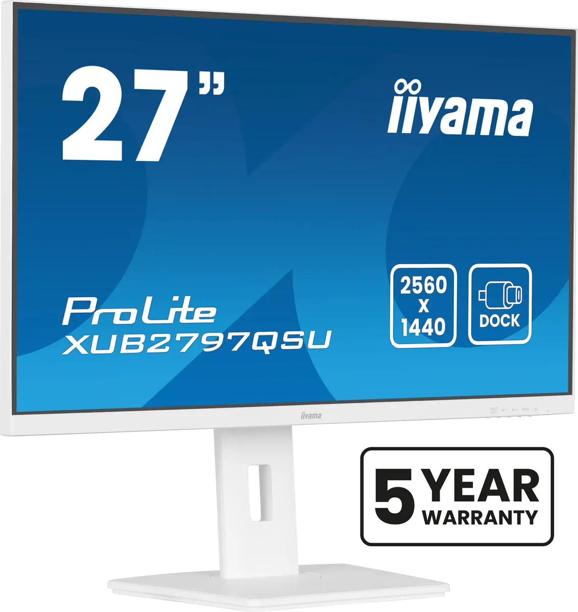 Iiyama ProLite XUB2797QSU-W2 27 collu Quad
