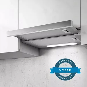 Built-in hood ELICA TT14 LUX GRIX/A/50, aluminum filter, 54 dB