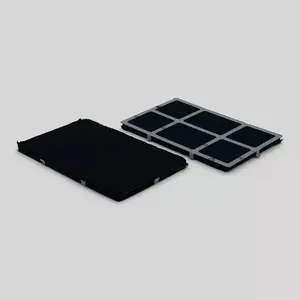 Cooker hood filter Elica KIT0166444 Black Regenerable carbon filter kit