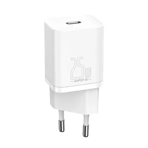 Baseus Super Si Indoor Charger White Fast Charging 12V 1xUSB-C
