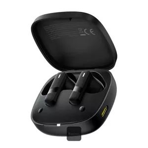 Bezvadu austiņas Baseus Bowie E20 — Bluetooth 5.0, in-ear, melnas