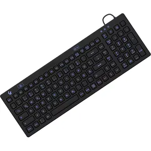 RAIDSONIC KeySonic KSK-6031INEL Industrial USB Keyboard QWERTZ 110 keys Black