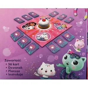 Настольная игра TREFL Boom Boom Gabby's Dollhouse — семейная игровая игра от TREFL