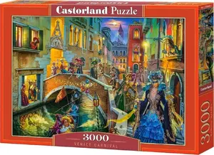 Пазл Castorland 3000 элементов — Венецианский карнавал, панорамное изображение