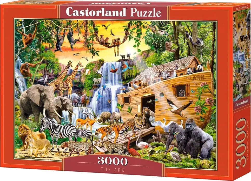 Castorland Puzle Flora un fauna 3000
